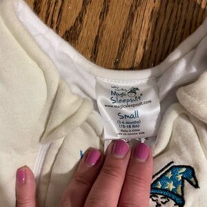 Cream Baby Sleep Sack